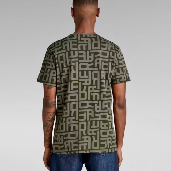 G-star fashion Limited edition Allover logo shirt - Picture 2 of 5